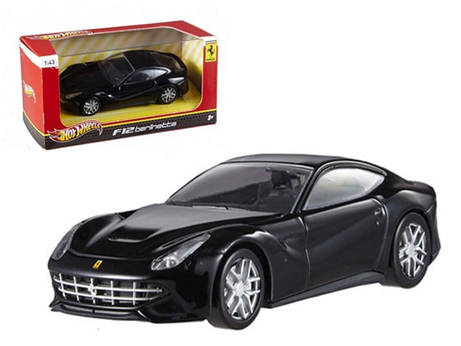 フェラーリ ホットウィール　F12 berlinetta 1:43 Ferrari F12 Berlinetta Red 1/43 Diecast Model Car by