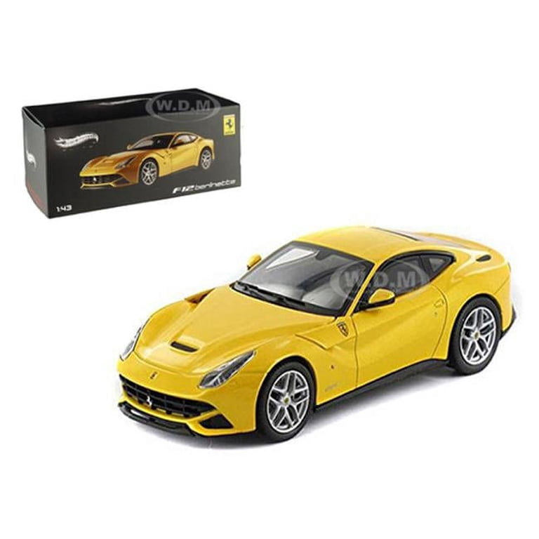 Ferrari F12 Berlinetta Yellow Elite Edition 1/43 Diecast Car Model