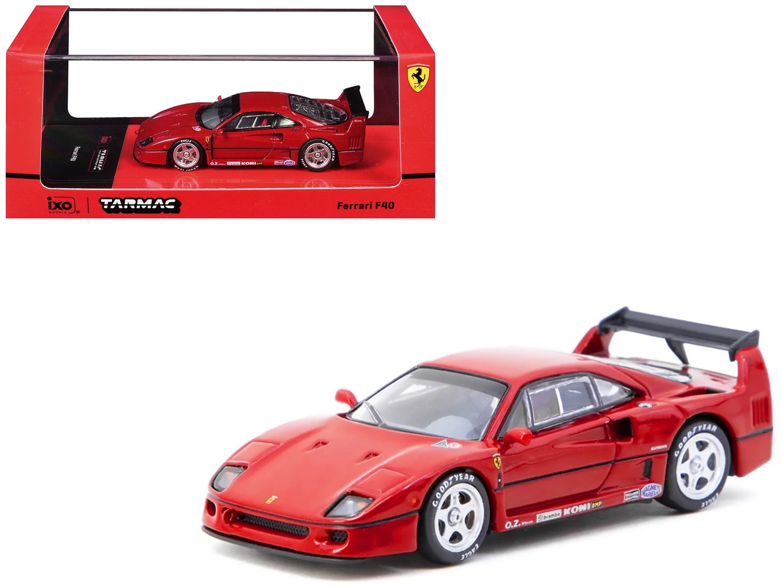 Tarmac Works Ferrari F40 Red Road64 Series 1/64 Diecast Model