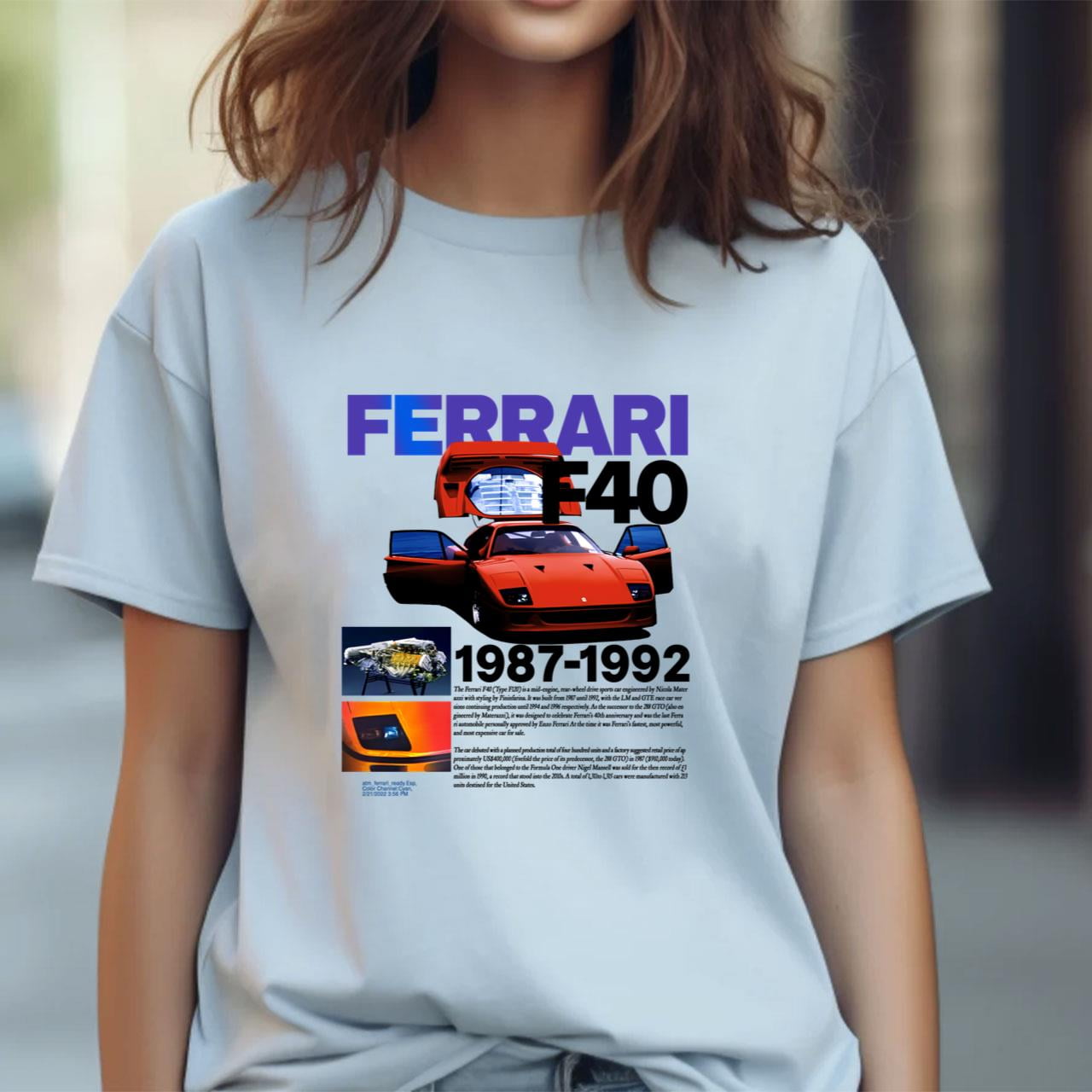 1992 ferrari shirt hotsell