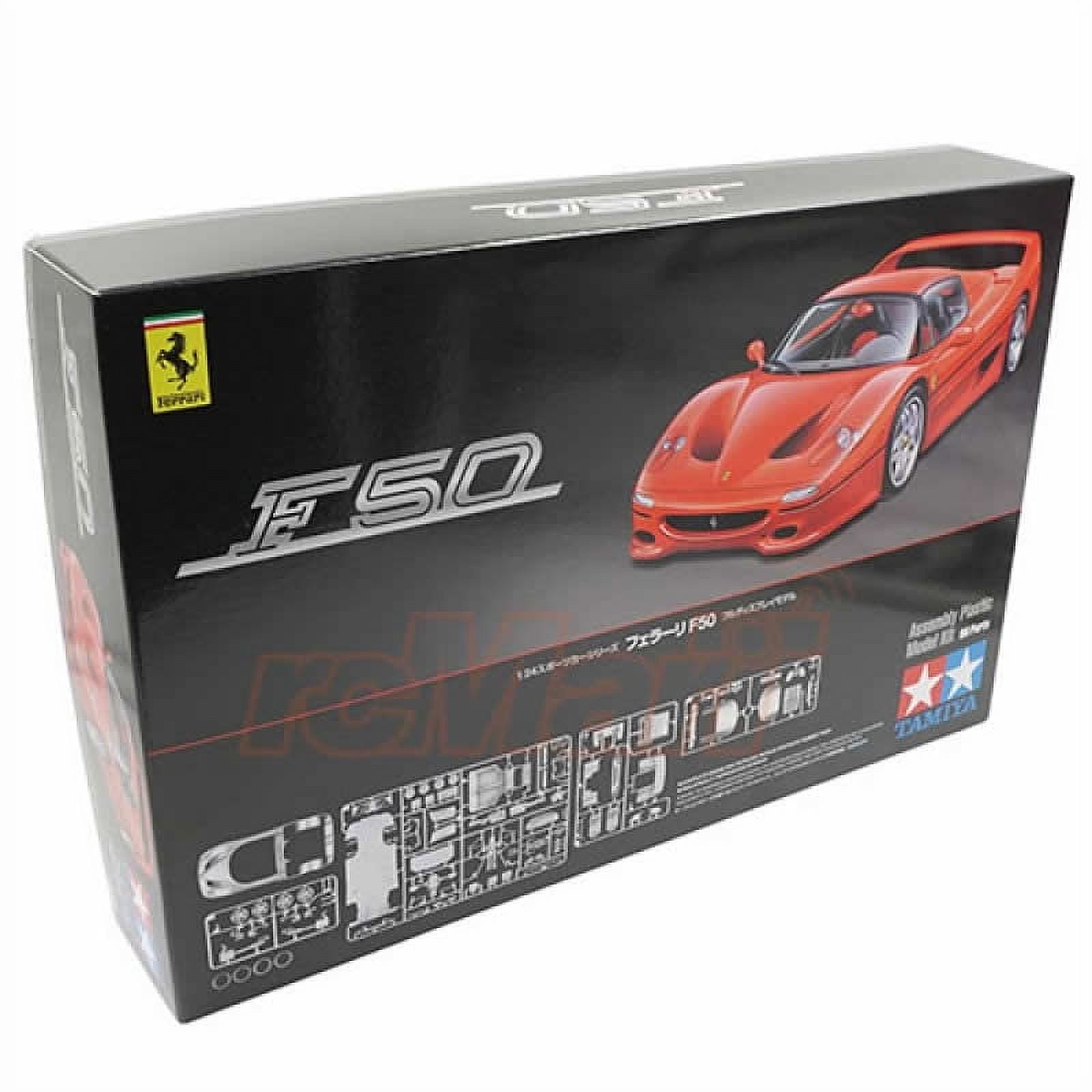 Ferrari F50 Red 1/24 Scale Plastic Model Kit Tamiya - Walmart.com