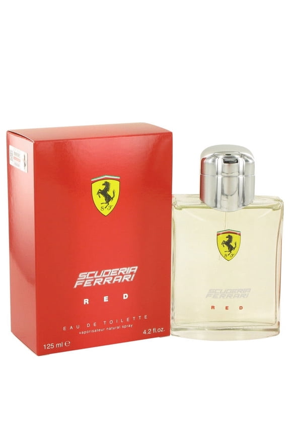 Scuderia Red Eau De Toilette Spray for Men 4.2 oz