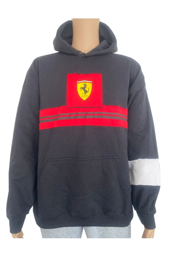 Ferrari Formula 1 Upcycled Hoodie