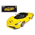 thumbnail image 1 of Ferrari LaFerrari F70 Hybrid Yellow with Black Top "Elite Edition" Series 1/18 Diecast Model Car by Hot Wheels, 1 of 1