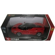 Ferrari LaFerrari F70 Red 1/18 by Bburago 16001 - Walmart.com