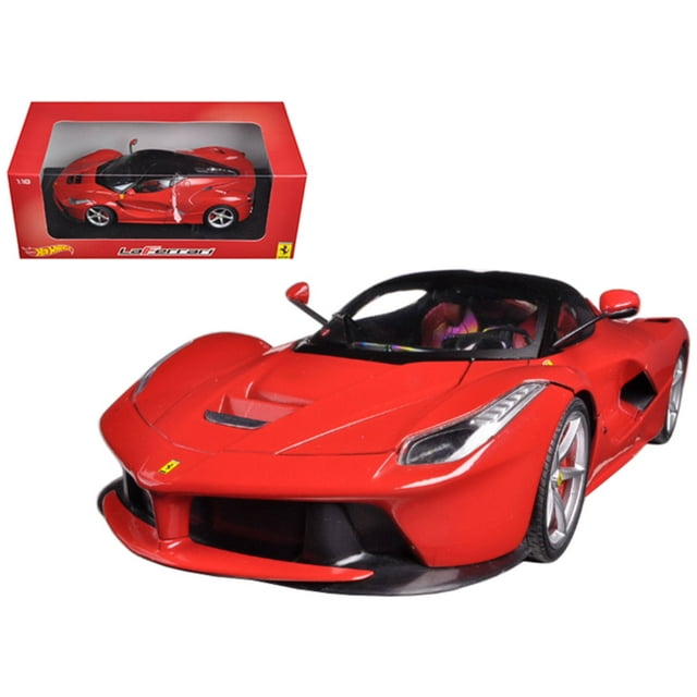 Ferrari Laferrari F70 Hybrid Red 1/18 Diecast Car Model by Hot Wheels ...