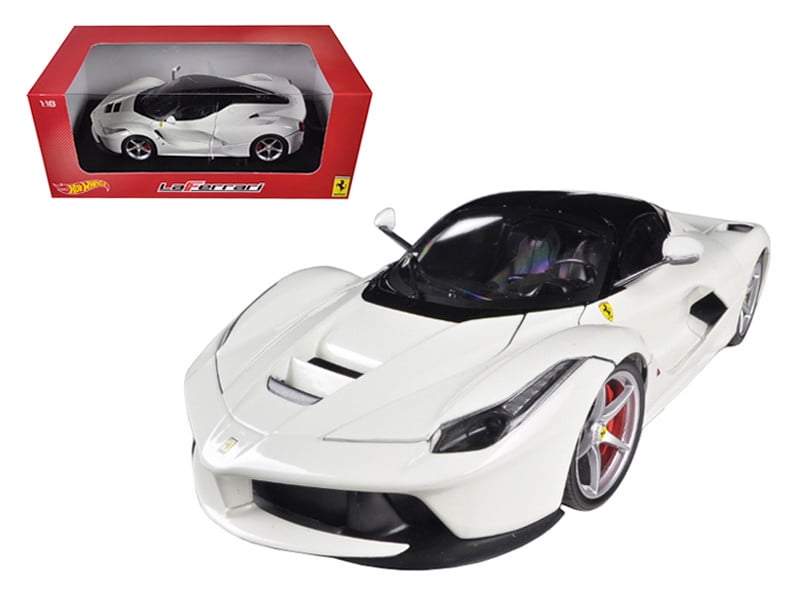 Hot Wheels LaFerrari ミニカー 1:18 1/18 Hot Wheels Ferrari Laferrari F70 Hybrid Matt Black