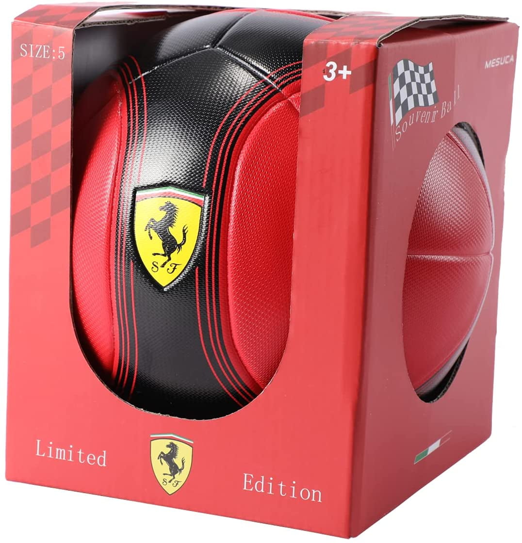 Scuderia Ferrari Performance Soccer Ball Size 5 Professional Competition  Football World Outdoor Sports Casual Flowing