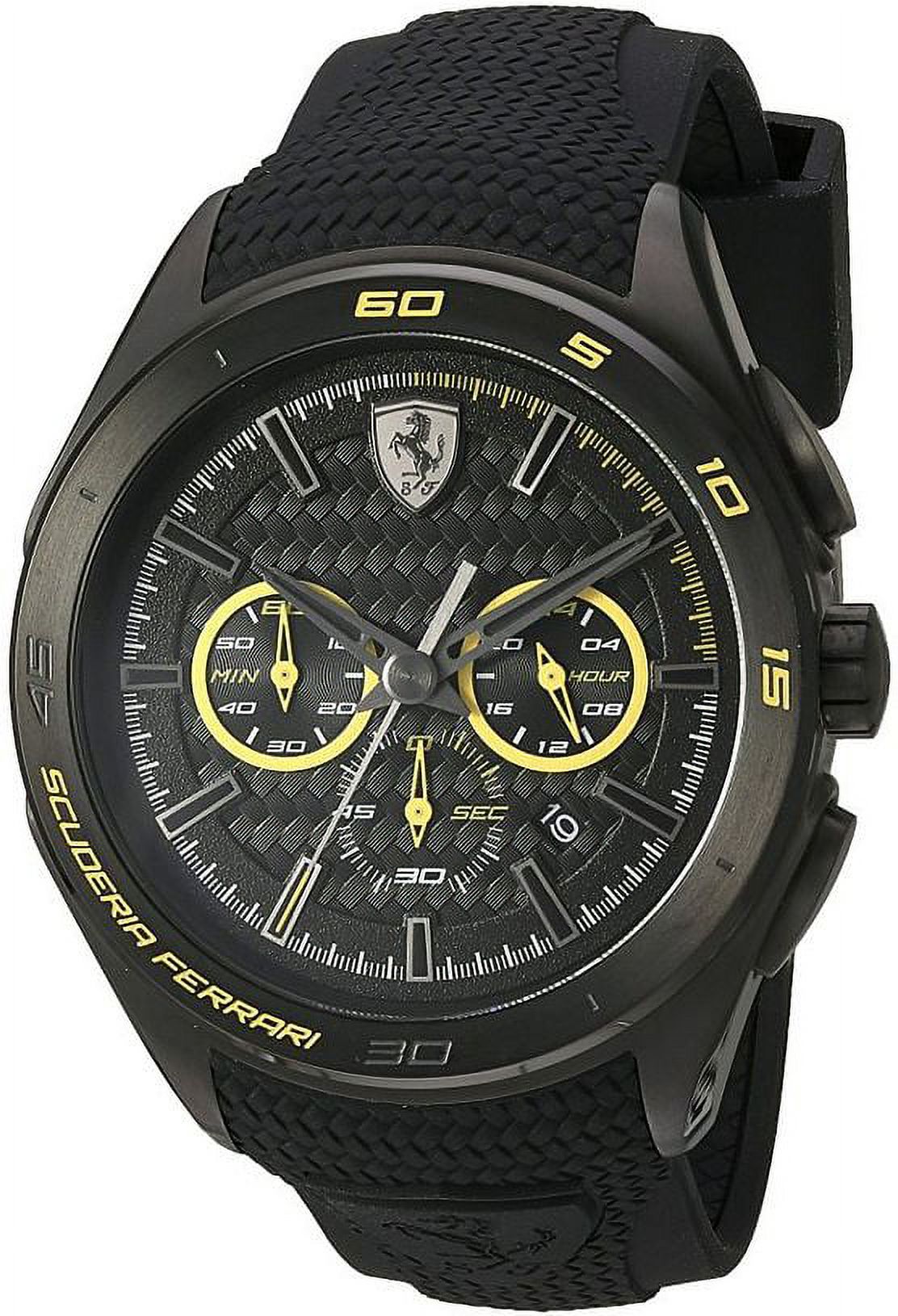 Ferrari Men s Scuderia Gran Premio Chrono Black Watch 830345 Walmart