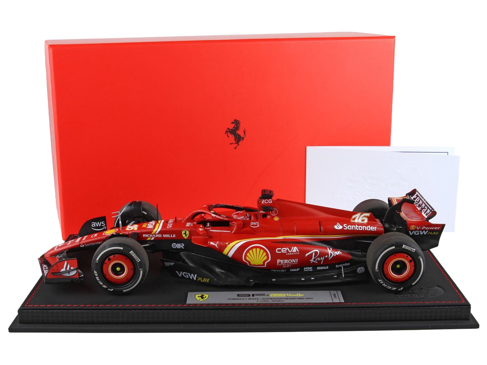 Ferrari SF-24 #16 2nd Place F1 