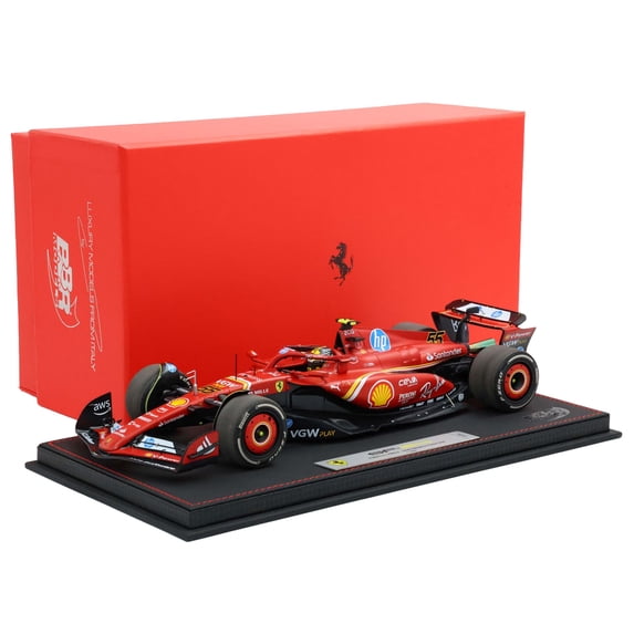 Ferrari SF-24 #55 Formula One F1 "Italian GP" (2024) Limited Edition to 34 pieces Worldwide 1/18 Diecast Model Car by BBR