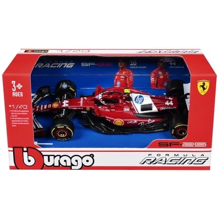 Ferrari SF-25 #16 Charles Leclerc Formula One F1 World Championship 2025 1/43 Diecast Model Car Bburago 36853CL