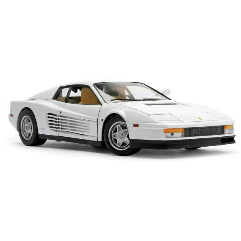 ホットウィールエリートFerrari Testarossa 1/18 FERRARI TESTAROSSA SILVER by HOT-WHEELS ELITE EDITION 1:18