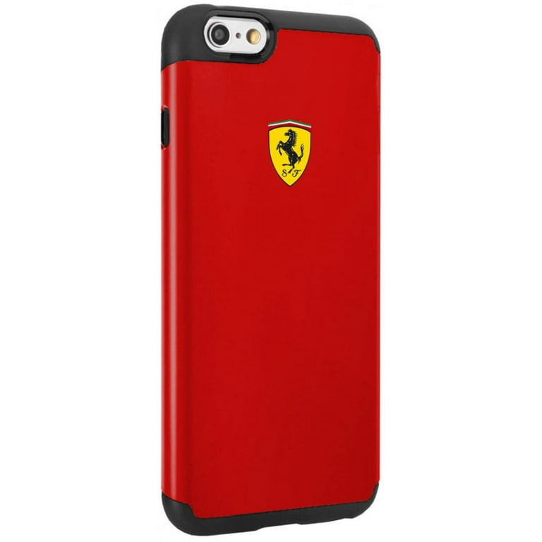 Ferrari iPhone 6/6S Shockproof Red Case
