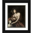 thumbnail image 1 of Ferraro, Orazio 12x14 Black Ornate Wood Framed with Double Matting Museum Art Print Titled - Saint John The Baptist, 1 of 4