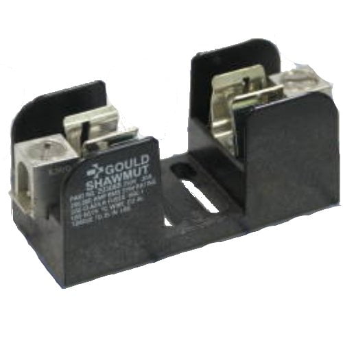 Mersen 20306R Amp-Trap 2000 SmartSpot Time-Delay/Class RK1 Fuse Block with Box Connector, 250V, 0-30 Ampere, 1 Pole