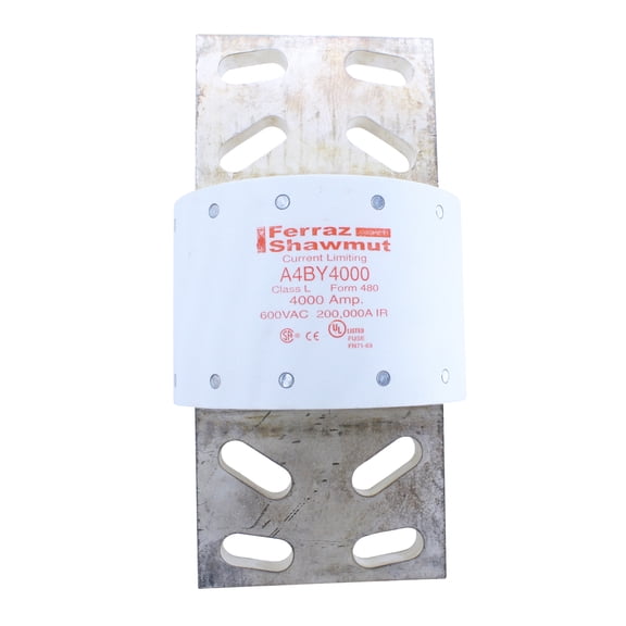 Ferraz Shawmut A4BY4000 4000A 600V Class L Amp-Trap Current Limiting Fuse
