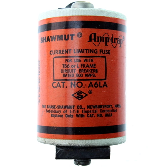Ferraz Shawmut A6LA Amp-Trap Current Limiting Fuse, 600-Amp, TB6 or L Frame
