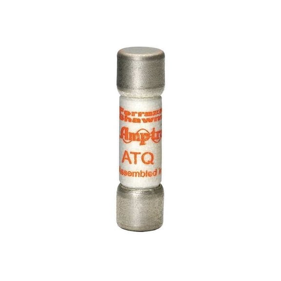 Midget Fuse, Time-Delay, 0.30A, 500V AC, Non-Indicating, 10kA at 500V AC ATQ3/10