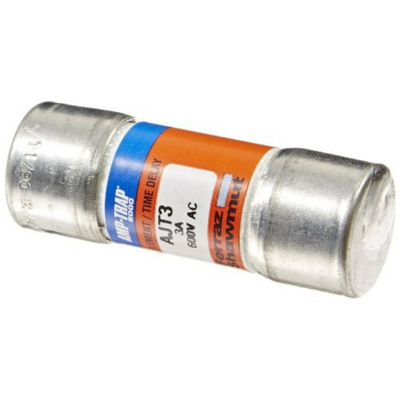 Ferraz Shawmut SmartSpot Class J Time-Delay Fuse; 3 Amp, 600 Volt AC/500 Volt DC