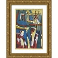 thumbnail image 1 of Ferrell, Erin McGee 17x24 Gold Ornate Wood Framed with Double Matting Museum Art Print Titled - Maine Sails Portland I, 1 of 4
