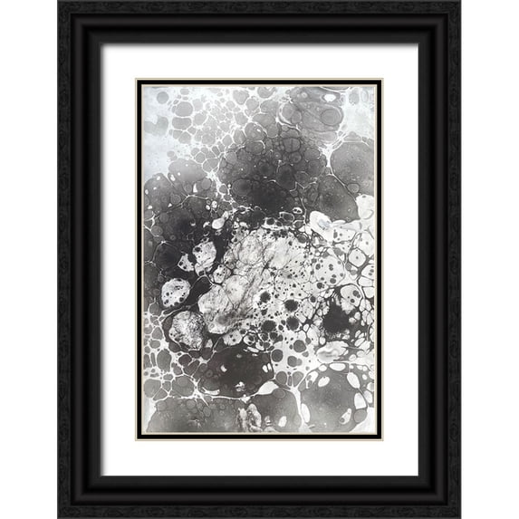 Ferrell, Erin McGee 23x32 Black Ornate Wood Framed with Double Matting Museum Art Print Titled - Marbling VI