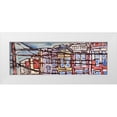 thumbnail image 1 of Ferrell, Erin McGee 24x11 White Modern Wood Framed Museum Art Print Titled - Urban Wires I, 1 of 4