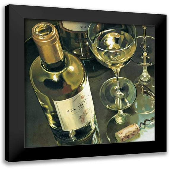 Ferreri, Stefano 12x12 Black Modern Framed Museum Art Print Titled - Grandi bianchi italiani