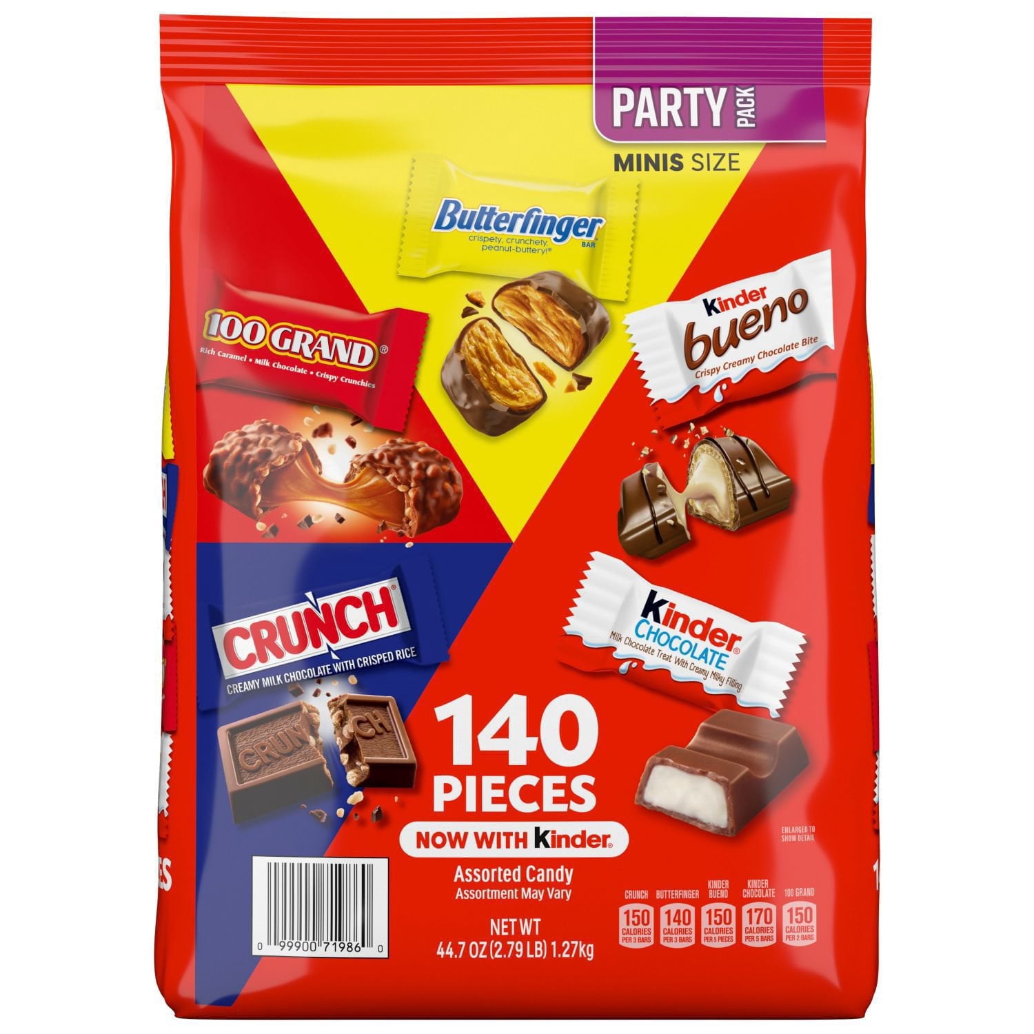 Ferrero Assorted Minis Chocolate Candy Variety Pack, 140 pcs.