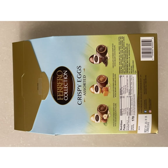 Ferrero Assorted Crispy Chocolate Eggs, 17.6 Ounce