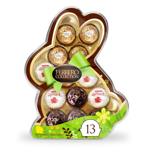 Ferrero Collection Fine Assorted Confections Easter Bunny Gift Box, 13 pc - 5.11 oz