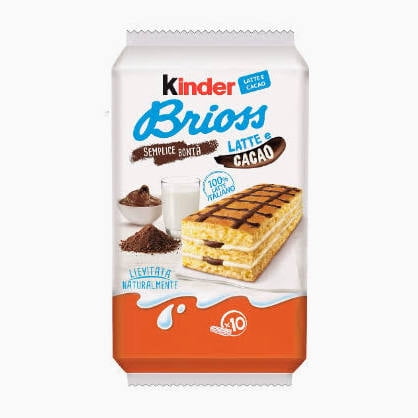 Ferrero Kinder Brioss Latte e Cacao 280g