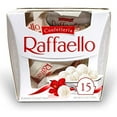 thumbnail image 1 of Ferrero Raffaello Almond Coconut Candy, 15 Count, Pack Of 6 Individually Wrapped Coconut Candy Gift Boxes, 5.3 Oz, 1 of 3