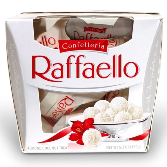 Ferrero Raffaello Almond Coconut Candy5.3oz Pack of 2