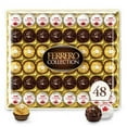 thumbnail image 1 of Ferrero Collection, 48 Count, Premium Gourmet BSL1&nbsp;Assorted Hazelnut Milk Chocolate, Dark Chocolate and Coconut, Mother's Day Gift, 18.2 oz, 1 of 5