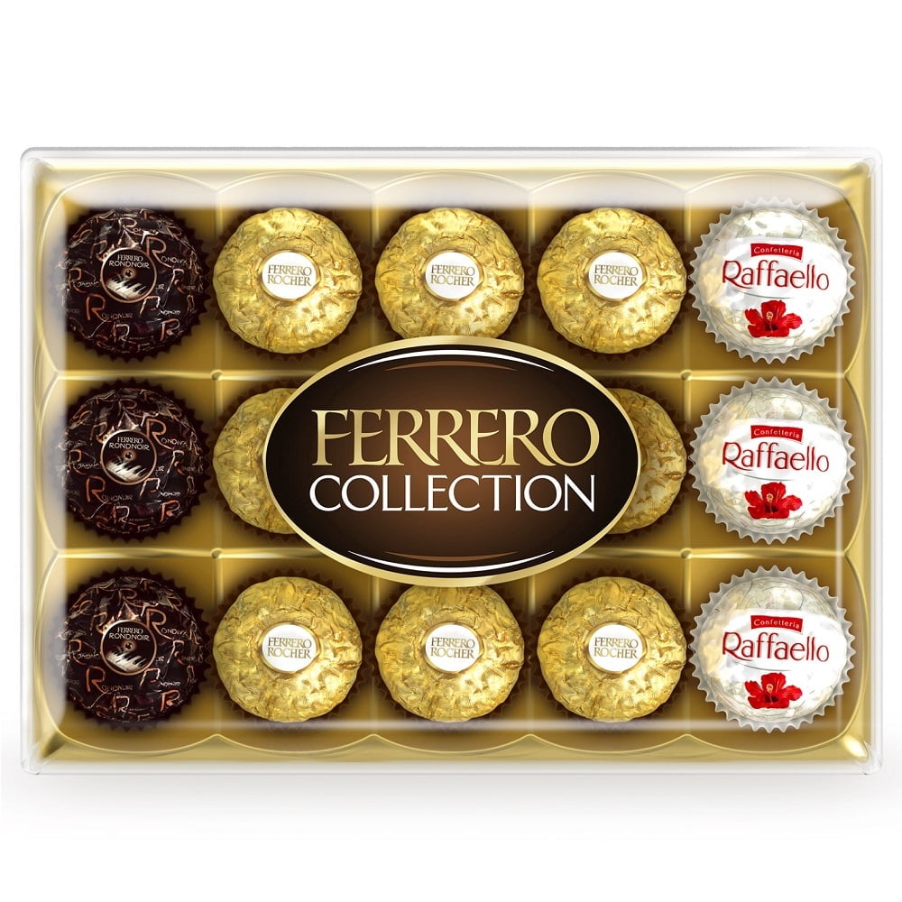 Cadbury Ferrero Rocher Chocolate Collection, Raffaello, Rondnoir, 172g ...