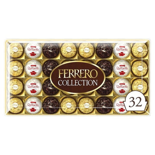 Ferrero Rocher Collection 32 Pieces 359g, British Import (Pack of 3)