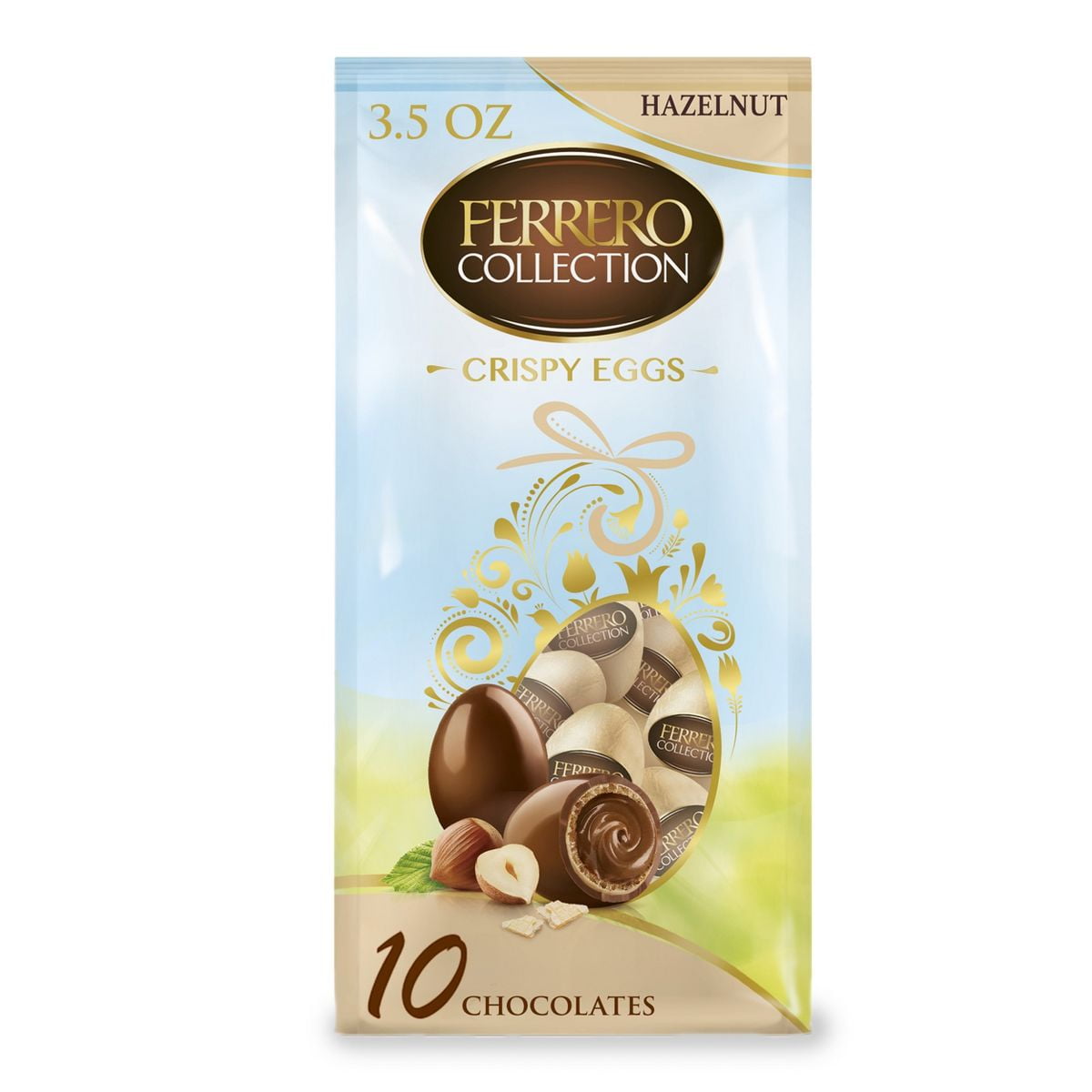 Ferrero Rocher Easter Hazelnut Eggs - 3.5oz/10ct - Pack of 2