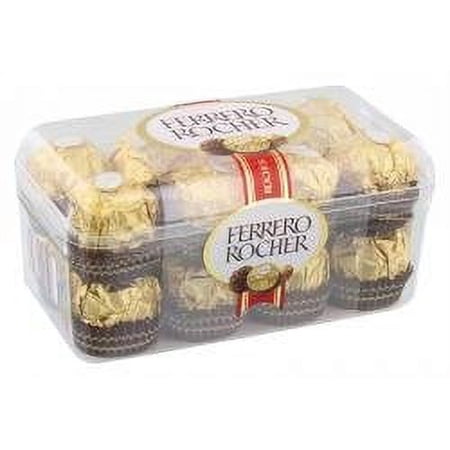 Ferrero Rocher Fine Hazelnut Chocolate, 48 Count (Pack of 2)