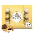 thumbnail image 1 of Ferrero Rocher Fine Hazelnut Chocolate Candy - 5.3oz/12ct - Pack of 2, 1 of 5