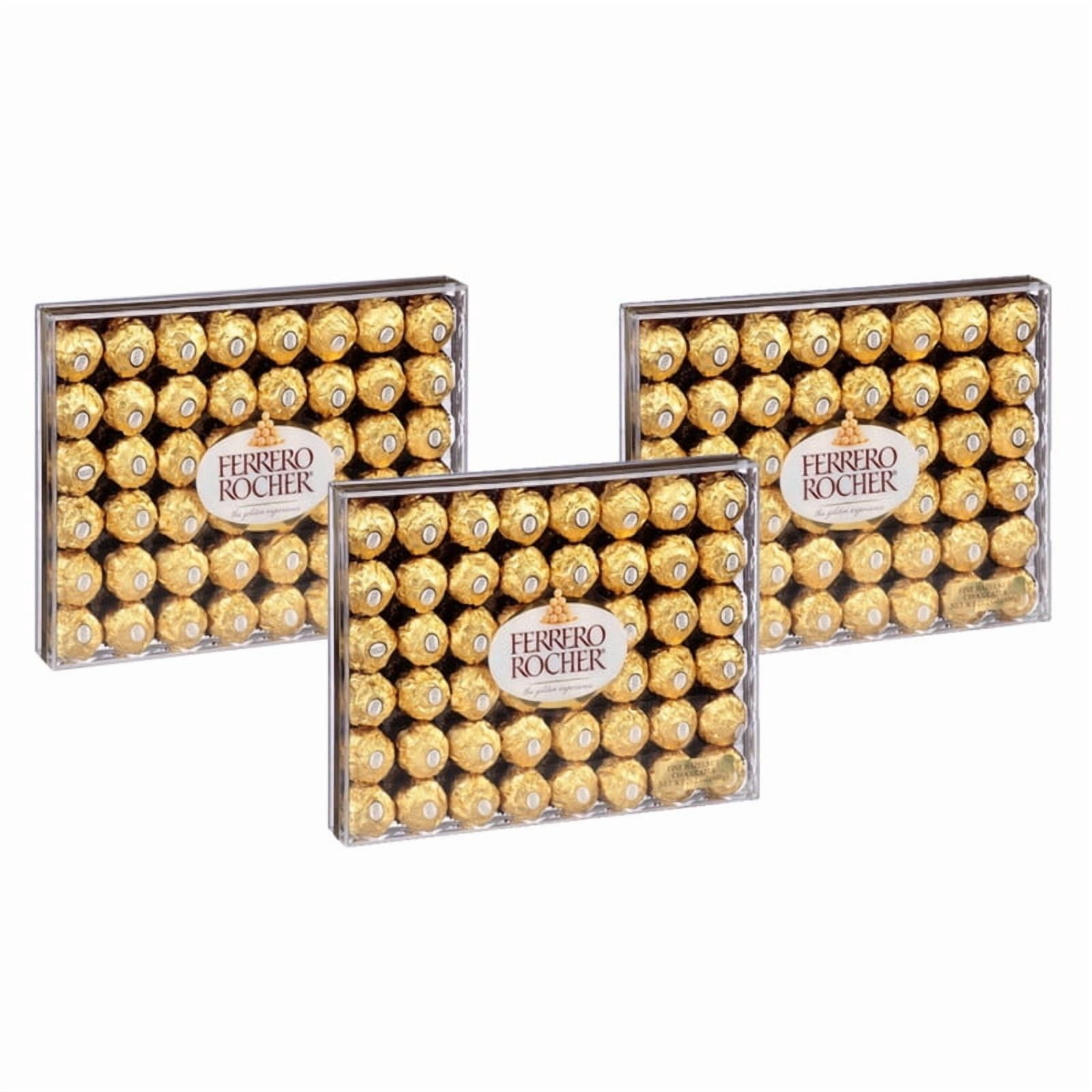 Ferrero Rocher Fine Hazelnut Chocolates, 144 ct - Walmart.com