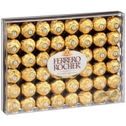 Ferrero Rocher Diamond Box Hazelnut Milk Chocolate Pieces, 48/Box (241-00015)