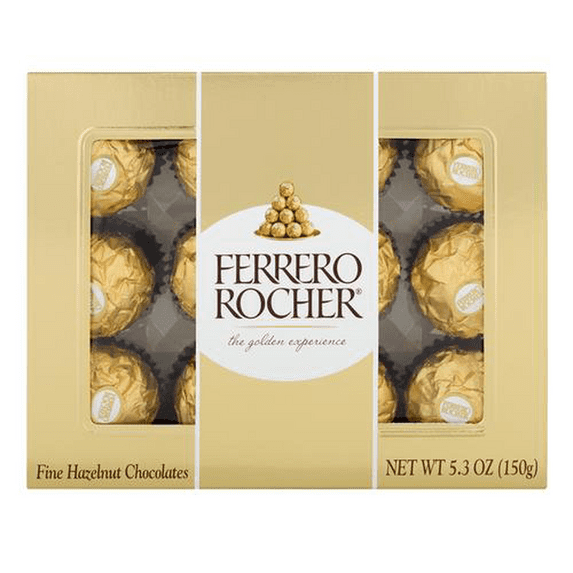 Ferrero Rocher Fine Hazelnut Chocolates (Pack of 16)