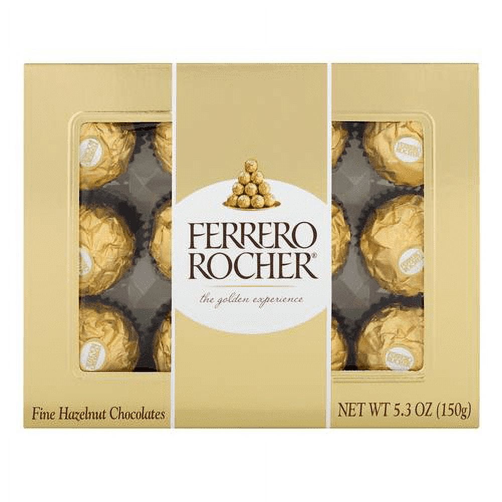 Ferrero Rocher Fine Hazelnut Chocolates (Pack of 2) - Walmart.com