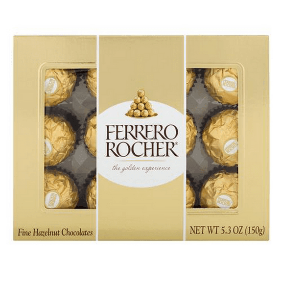 Ferrero Rocher Fine Hazelnut Chocolates (Pack of 4)