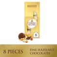 thumbnail image 1 of Ferrero Rocher Gourmet Hazelnut Milk Chocolate Gift Box, 8 Individually Wrapped Chocolates, 3.5 oz, 1 of 18