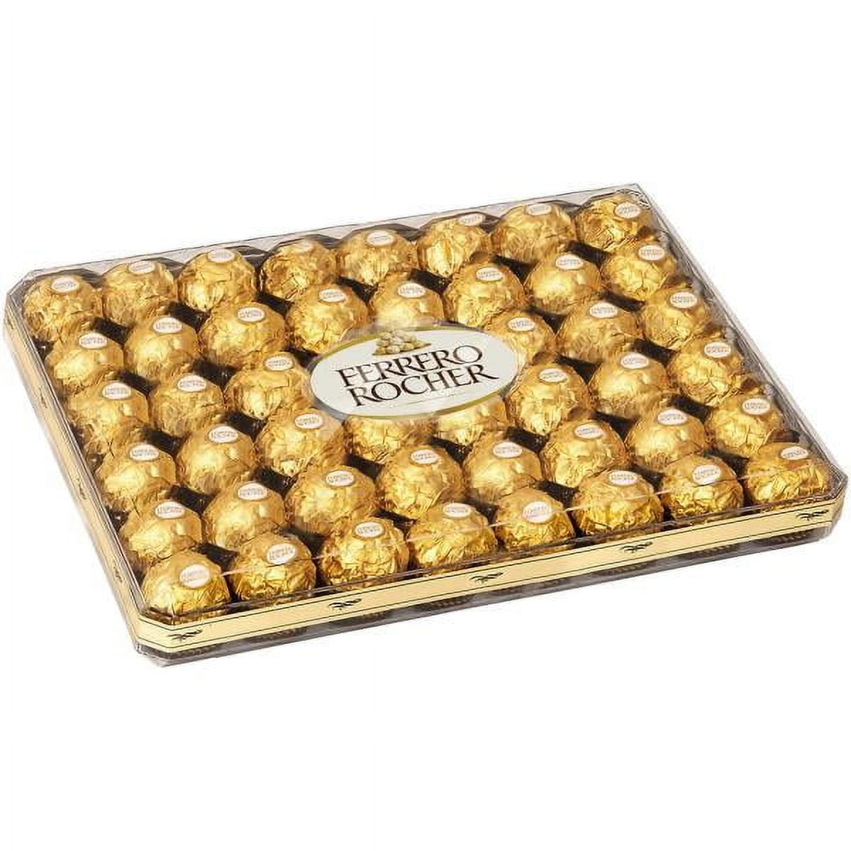 Ferrero Rocher Hazelnut Chocolates Gift Box - 48-Count - 600g  21.2 Oz [Snacks &amp;amp; Sundries]