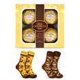 thumbnail image 1 of Funny Chocolate Socks Gift Box for Men Women Teen Boys - Funny Novelty Funky Crazy Cool Food Socks Gifts Set for Chocolate Lovers - Fathers Birthday Fun Christmas Gift Ideas Stocking Stuffers, 1 of 7