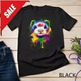 Ferret Artwork Face Hand Painting Splash Art Pet Polecat Unisex Tshirt