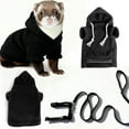 thumbnail image 1 of Ferret Clothes for Pets | with Harness Soft Comfortable Fun Sweatshirt | Small Pets Hoodie | for Bunny Squirrels Chinchilla Chihuahua Pet, 1 of 8